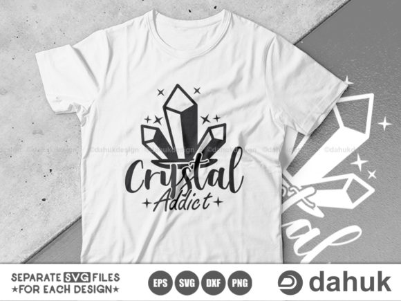 Crystal Addict Crystal T-Shirt SVG File Review