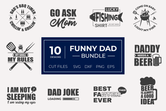 Funny Dad Bundle Svg: Father's Day Craft Review