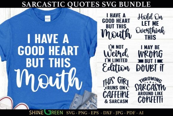 Sarcastic Quotes Bundle Funny Sayings Review